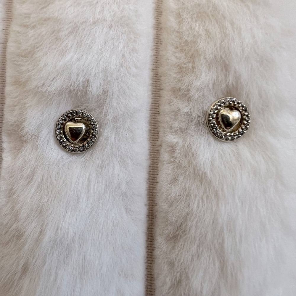 Pandora Forever Heart earrings